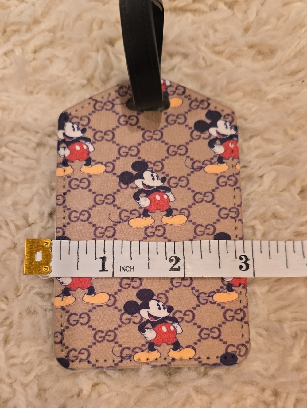 Luggage Tag With Black Strap - Picture 5 of 5